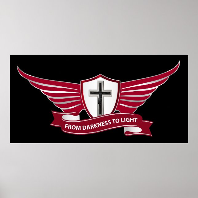 Christian cross poster (Front)