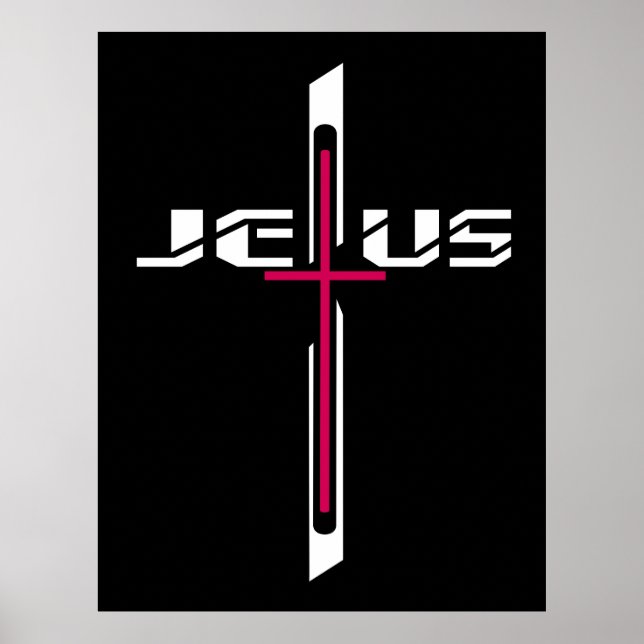 Christian cross poster (Front)