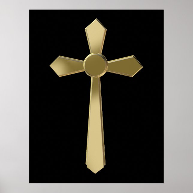 Christian cross poster (Front)