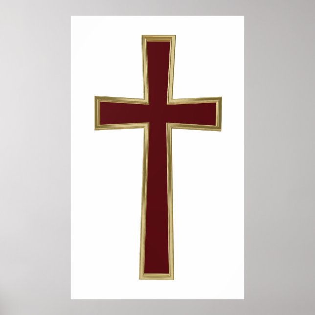 Christian cross poster (Front)