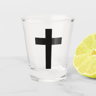 Christian Cross Shot Glass