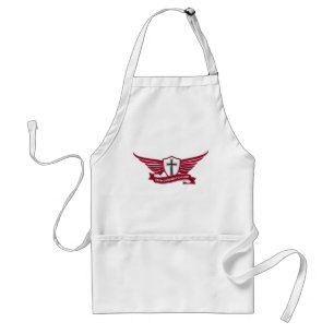 Christian cross standard apron