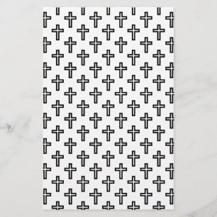 Christian Cross Stationery