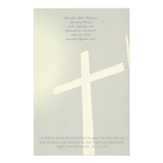 Christian Custom Stationery, Christian Stationery Templates