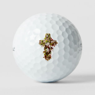 Christian Cross Symbol Faith & Fellowship  Golf Balls