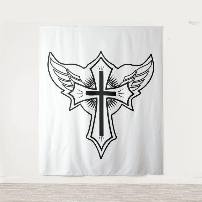 Christian cross tapestry (Front)