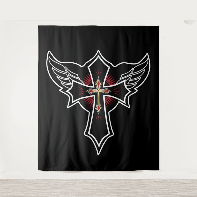 Christian cross tapestry (Front)