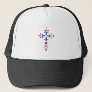 Christian cross trucker hat