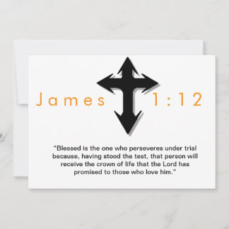 Christian Cross Verses Easter Christamas postcard