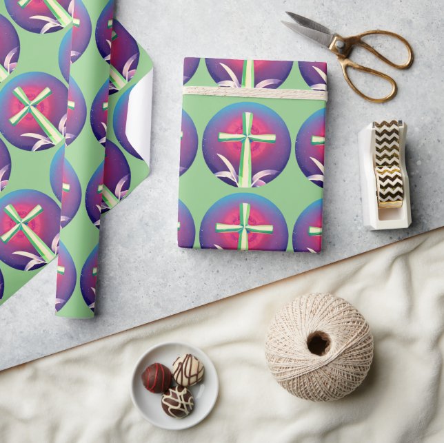 Christian Cross Wrapping Paper (Crafts)