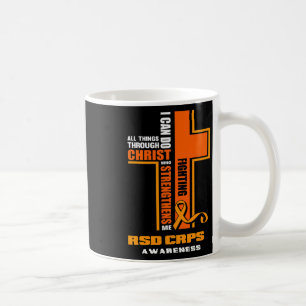 Christian Crps Warrior Fighter Rsd Crps Awareness Coffee Mug