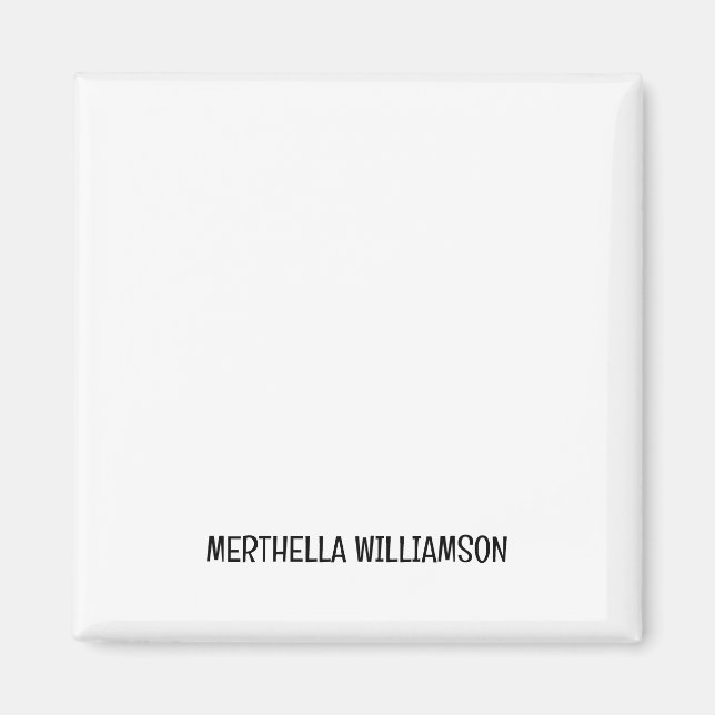 Christian Custom Name BIBLE MEDITATION Magnet (Front)