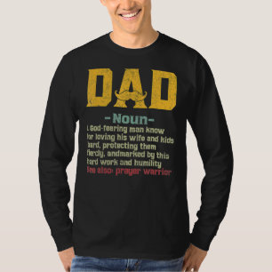 Christian Dad Definition Father's Day Dad 2022 T-Shirt