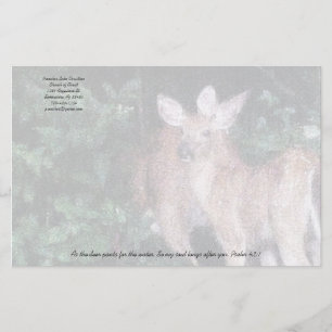 Christian Deer Pants for the Water Stationery