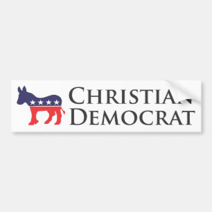 Christian Democrat Bumper Sticker
