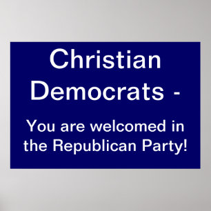 Christian Democrats Poster