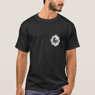 Christian Design Featuring IHS Cross Chrismon T-Shirt