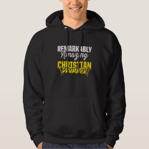 Christian Drummer Church Worship Drum Player 25 Hoodie
