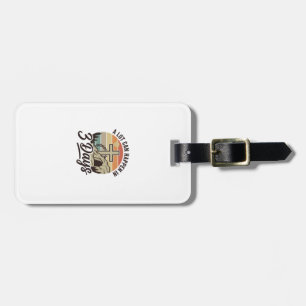 Christian Easter 3 Days Retro Cross Cave T-Shirt D Luggage Tag