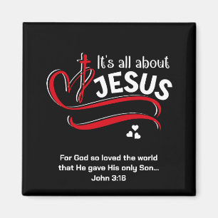 Christian Easter ALL ABOUT JESUS Magnet