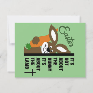 Christian Easter Bunny Card
