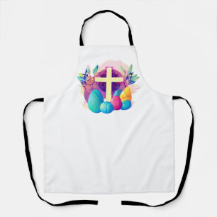 Christian Easter Cross    Apron