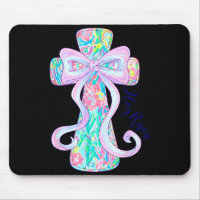 Christian Easter Cross Religious Risen Floral