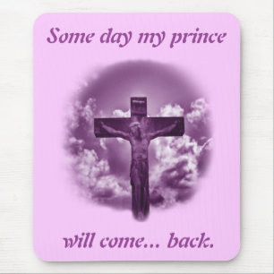 Christian Easter Promise Mouse Mat