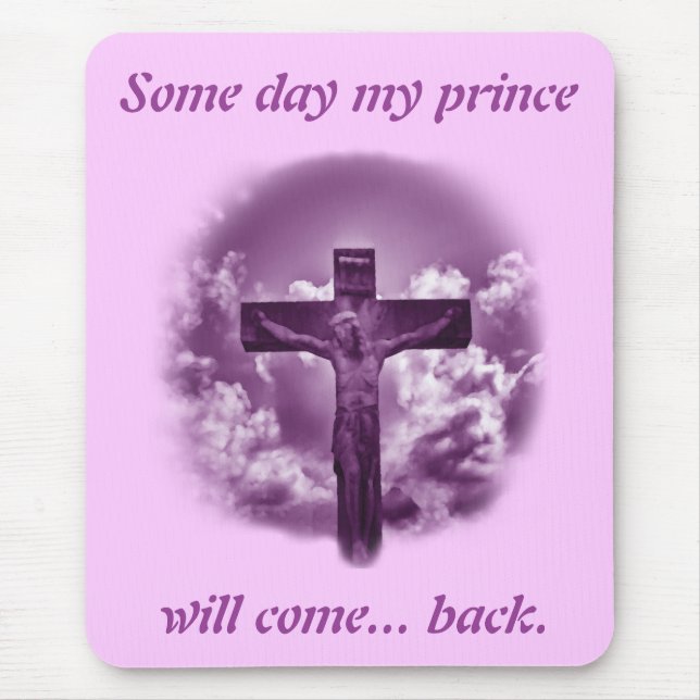 Christian Easter Promise Mouse Mat (Front)