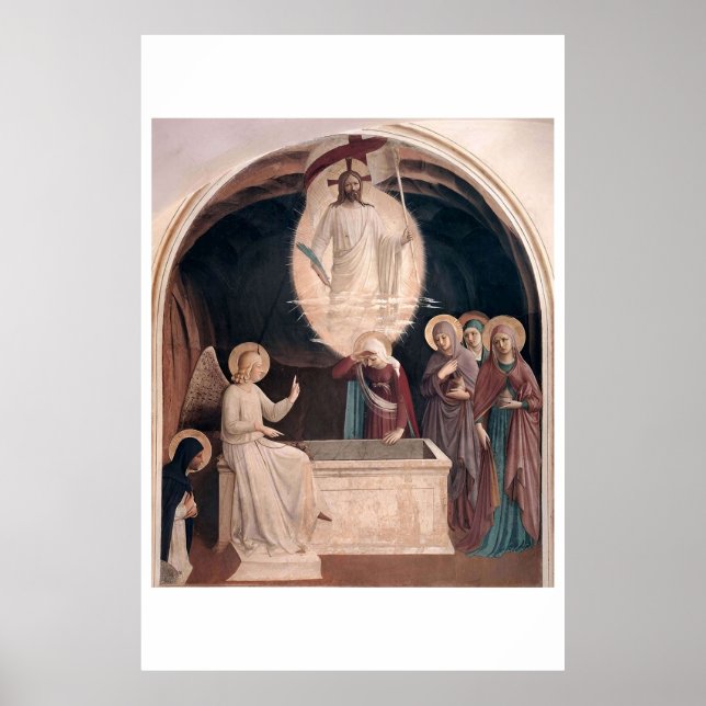 Christian Easter Resurrection of Christ classic Po Poster (Front)