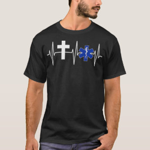 Christian EMT  Religious EMS Paramedic Jesus EMT P T-Shirt