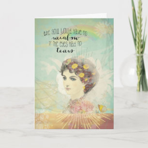 Christian Encouragement, hang in there Card