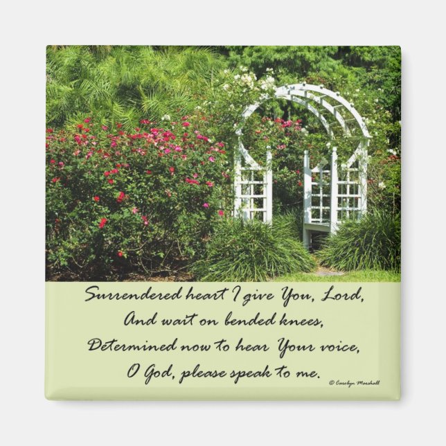 Christian Encouragement Magnet (Front)