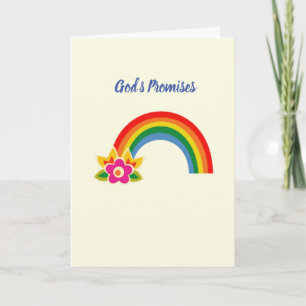 Christian Encouragement Rainbow Card