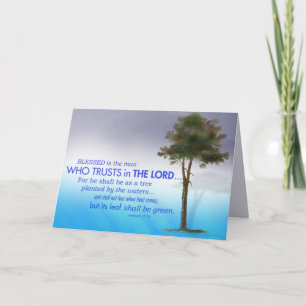 Christian Encouragement Scripture Greeting Card