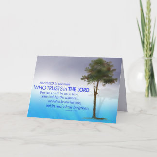 Christian Encouragement Scripture Greeting Card