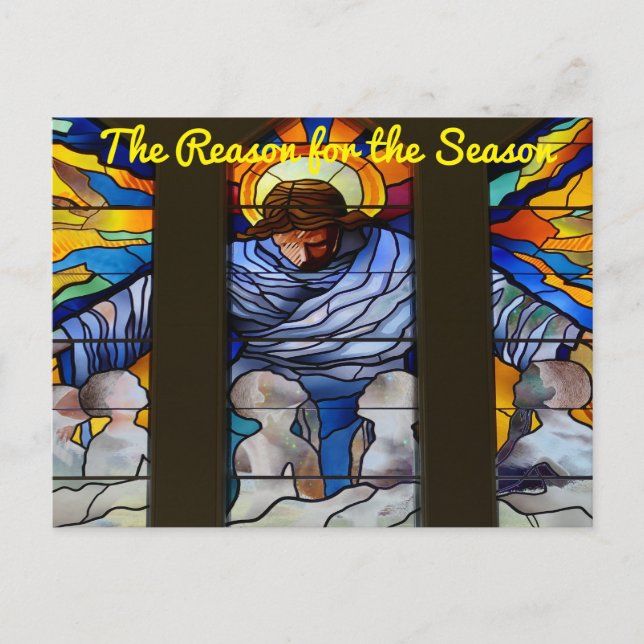 Christian Faith Bible scenes Postcard (Front)
