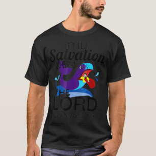 Christian Faith Bible Scripture Verse Jonah Whale T-Shirt