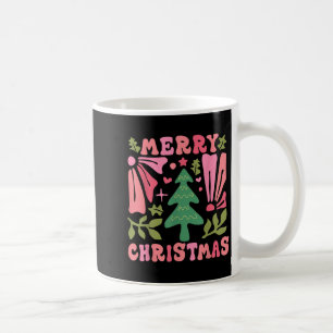 Christian Faith Boho Merry Christmas Christmas  Coffee Mug