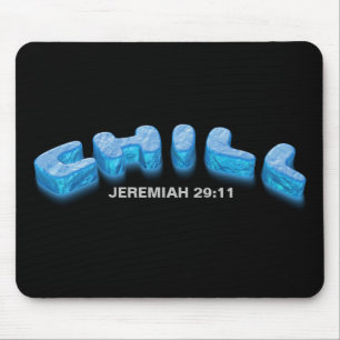 Christian faith chill peace reassurance mouse mat