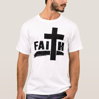 Christian Faith Christianity Cross Design T-Shirt