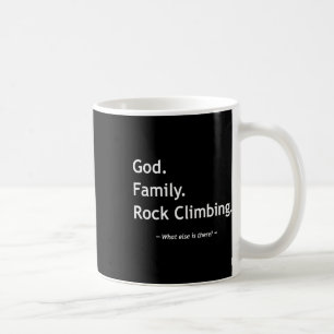 Christian Faith Christianity God Family Rock Climb Coffee Mug