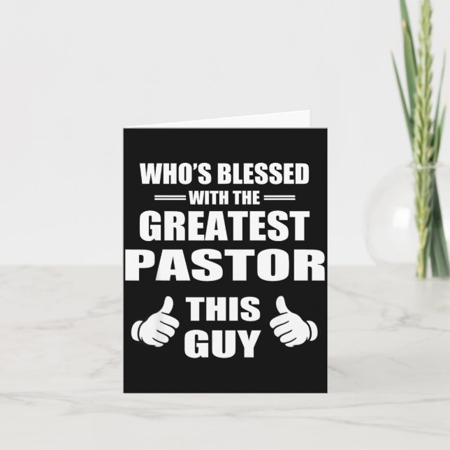 Christian Faith Church Fellowship Congregation Pas Card (Front)