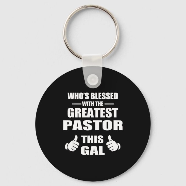 Christian Faith Church Fellowship Congregation Pas Key Ring (Front)