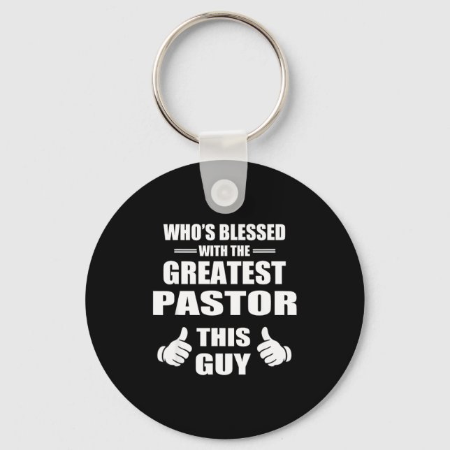 Christian Faith Church Fellowship Congregation Pas Key Ring (Front)