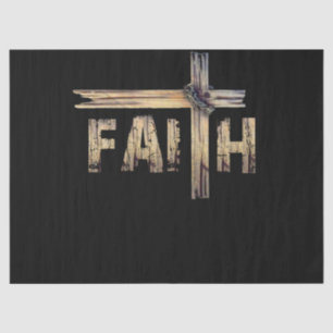 Christian Faith & Cross - Christian Faith Tissue Paper