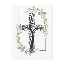 Christian Faith | Cross with Branches