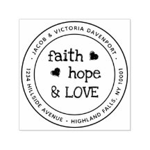 Christian Faith Hope Love Return Address