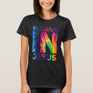 Christian Faith In Christ Believe In Jesus Bible V T-Shirt