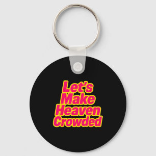 Christian Faith Insre Heaven Design, Make Heaven C Key Ring